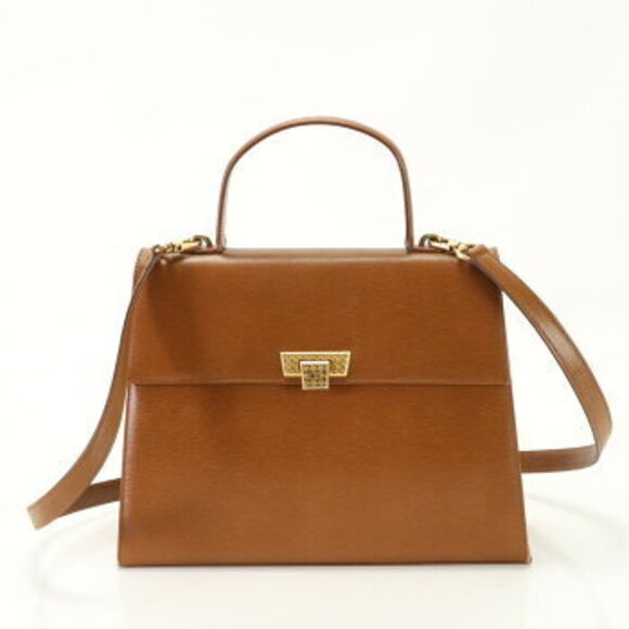 Dior Handbags - Christian Dior leather shoulder bag crossbody handbag brown